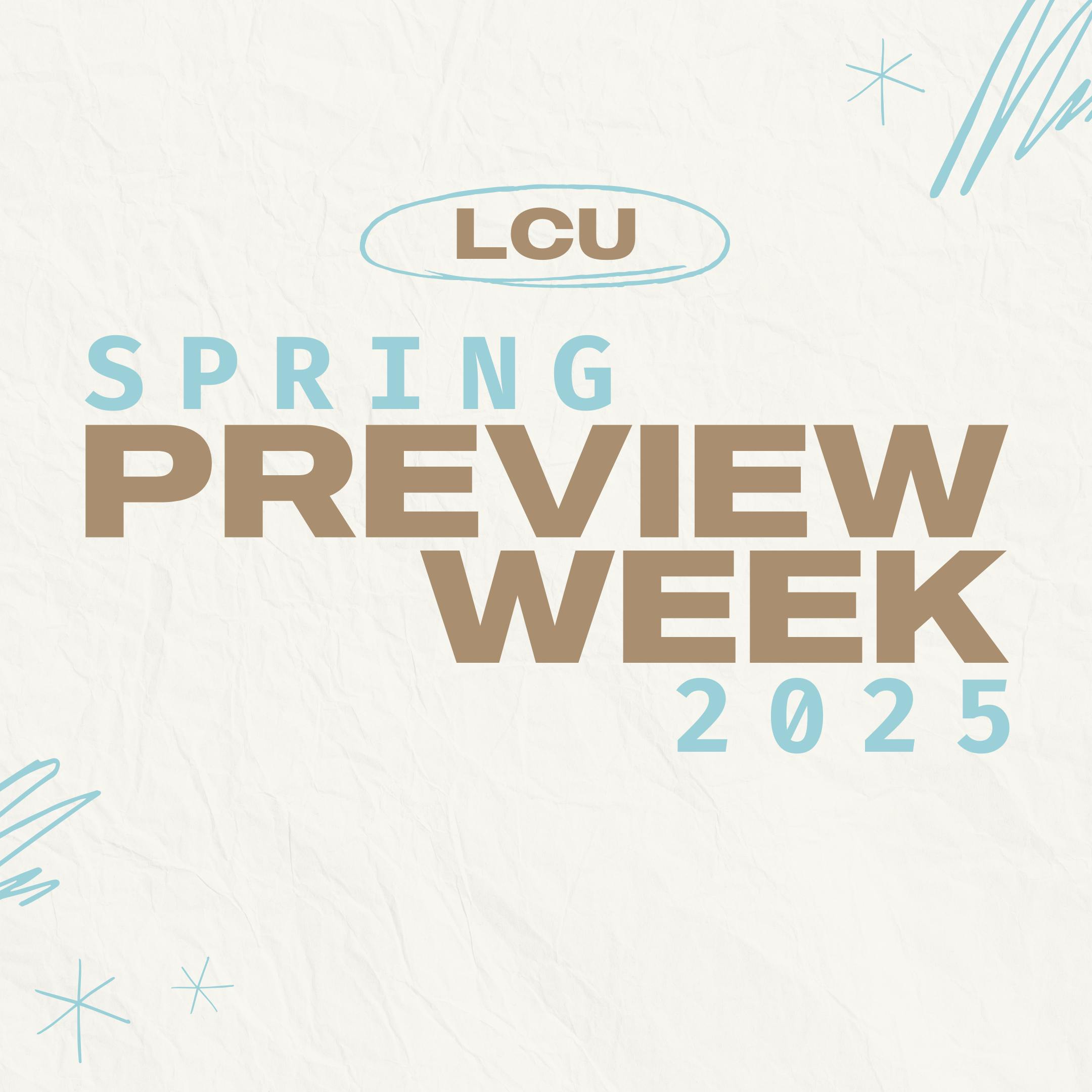 LCU Spring Preview Week 2025