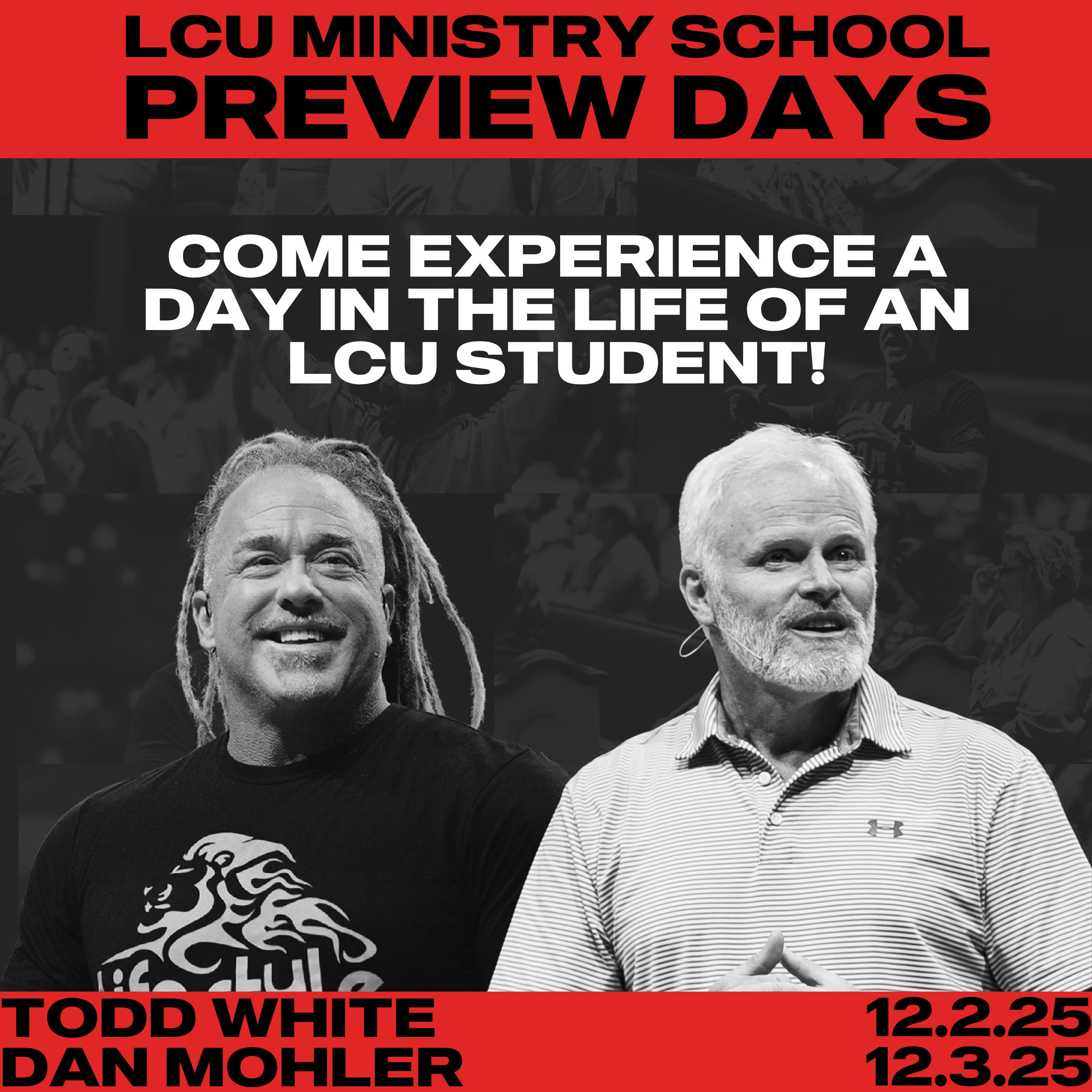 LCU Fall Preview Days 2025