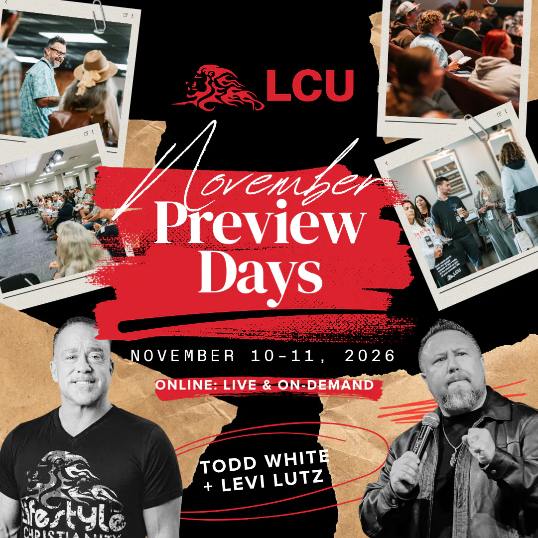 LCU Preview Days | Nov 10 - 11 | Online