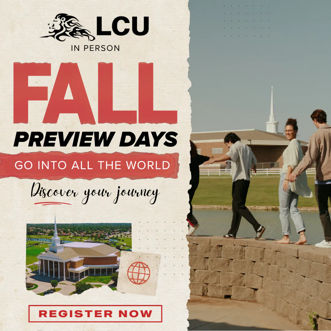 LCU Fall Preview Days - Oct 13-14 - In Person