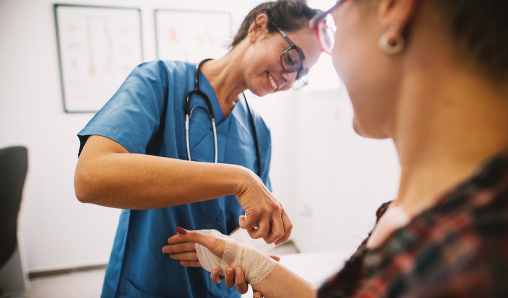 Smiling Nursing Student