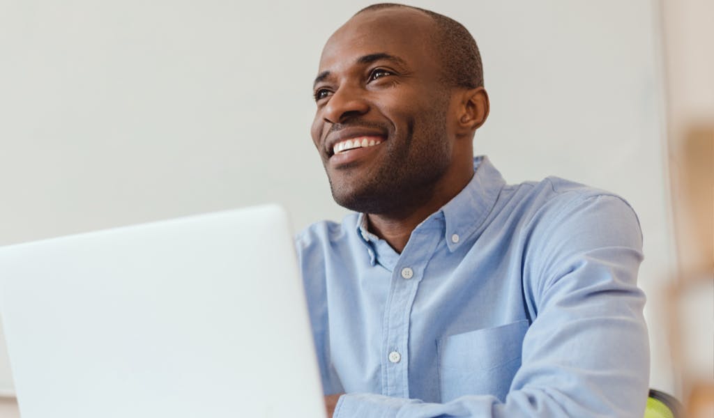 Smiling MSEd Student