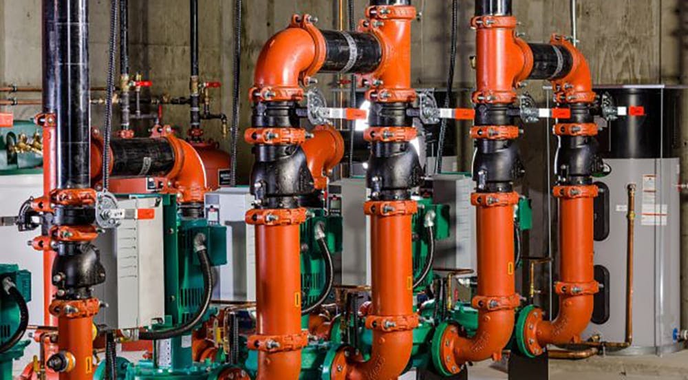 Images of mechanical joining products produced by Victaulic.