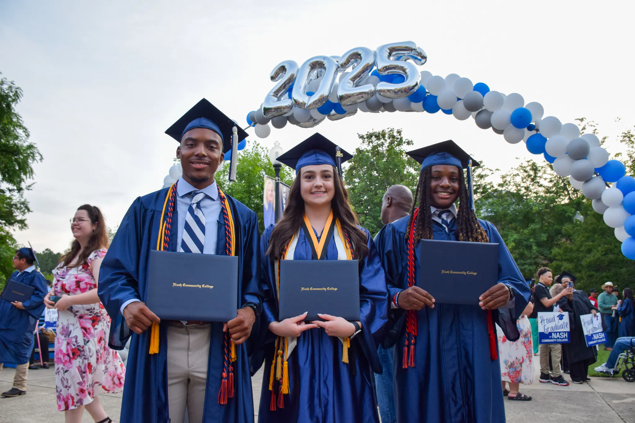 Image of graduates at graduation