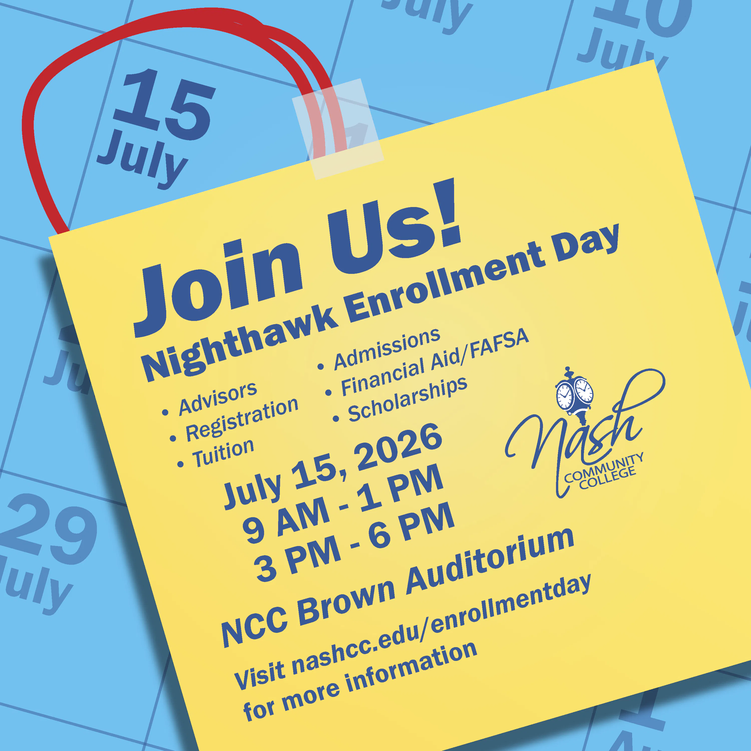Nighthawk Enrollment Day (Fall 2026)