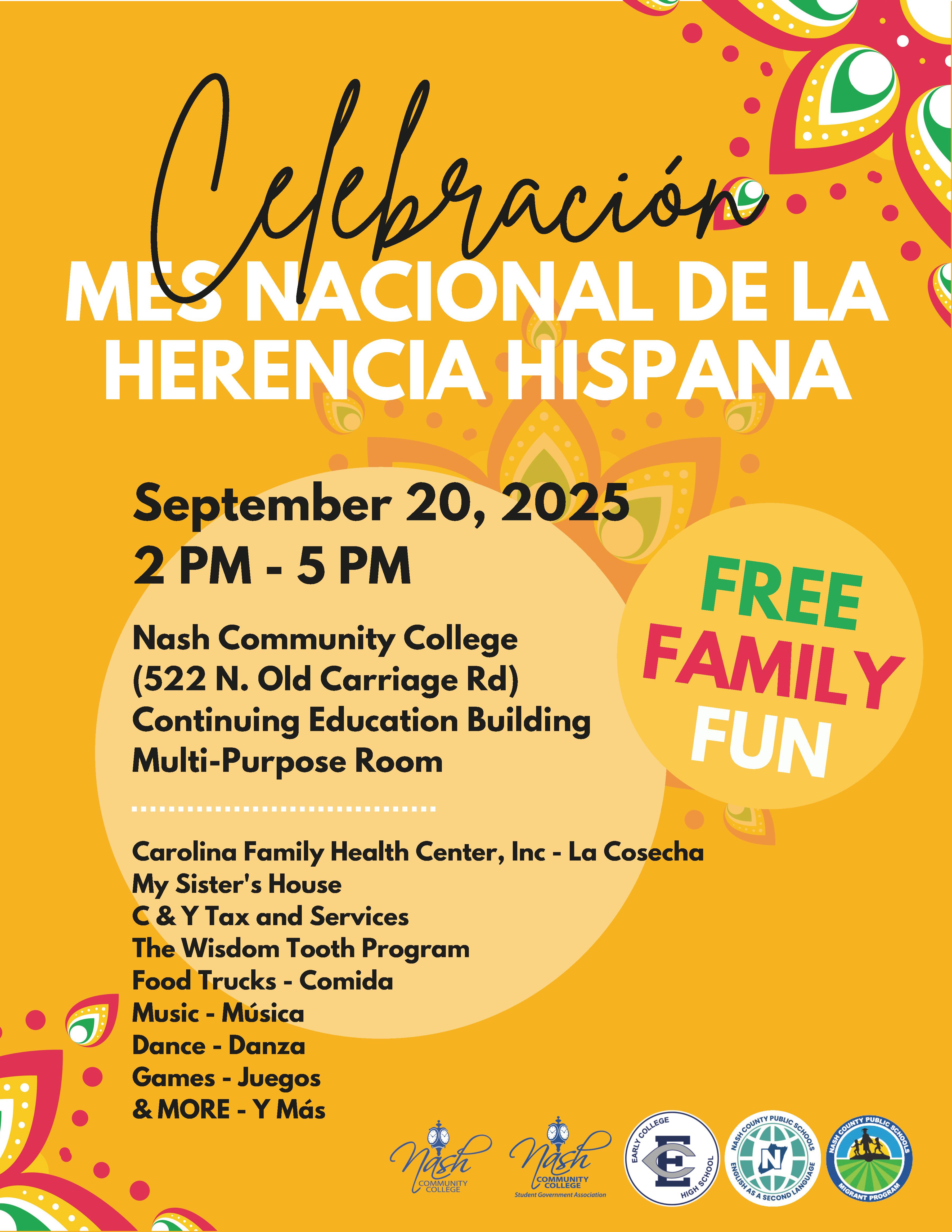 Hispanic Heritage Month Celebration 