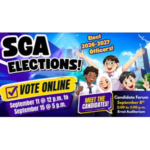 SGA Elections: Candidate Forum