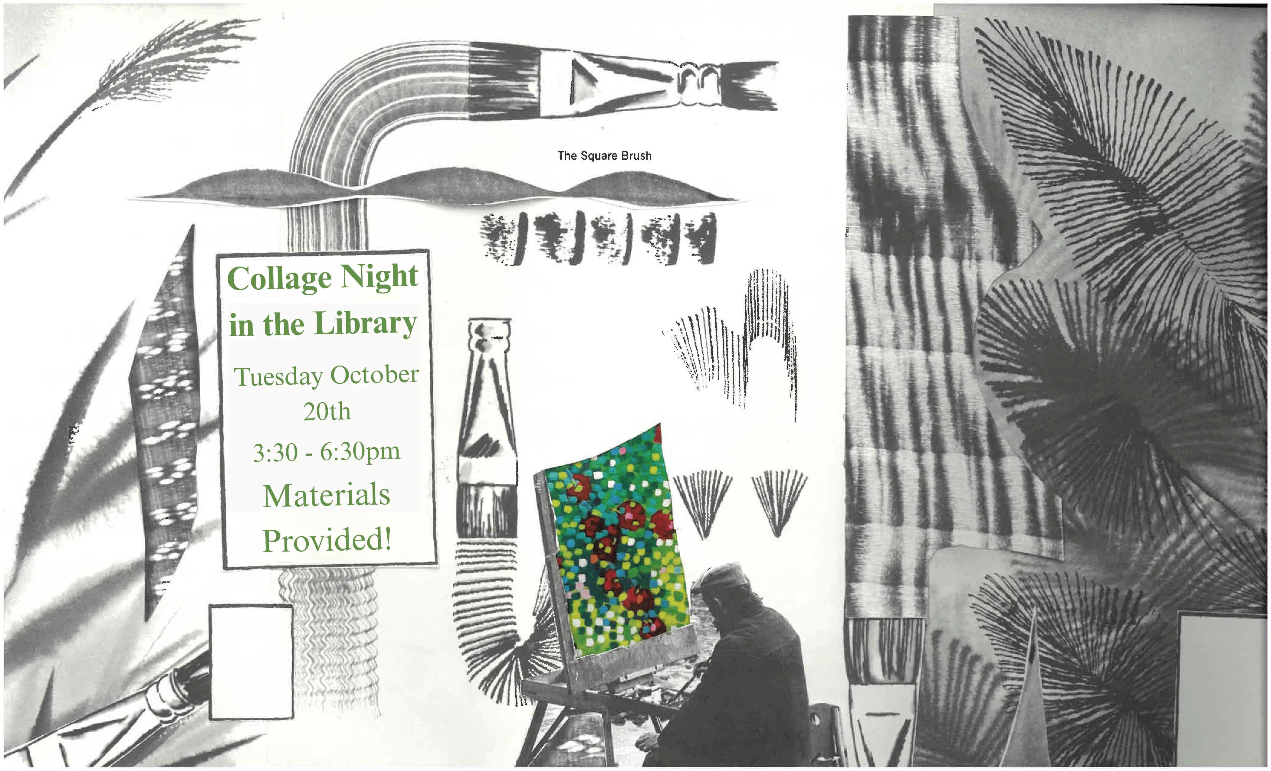 Collage Making at the Library