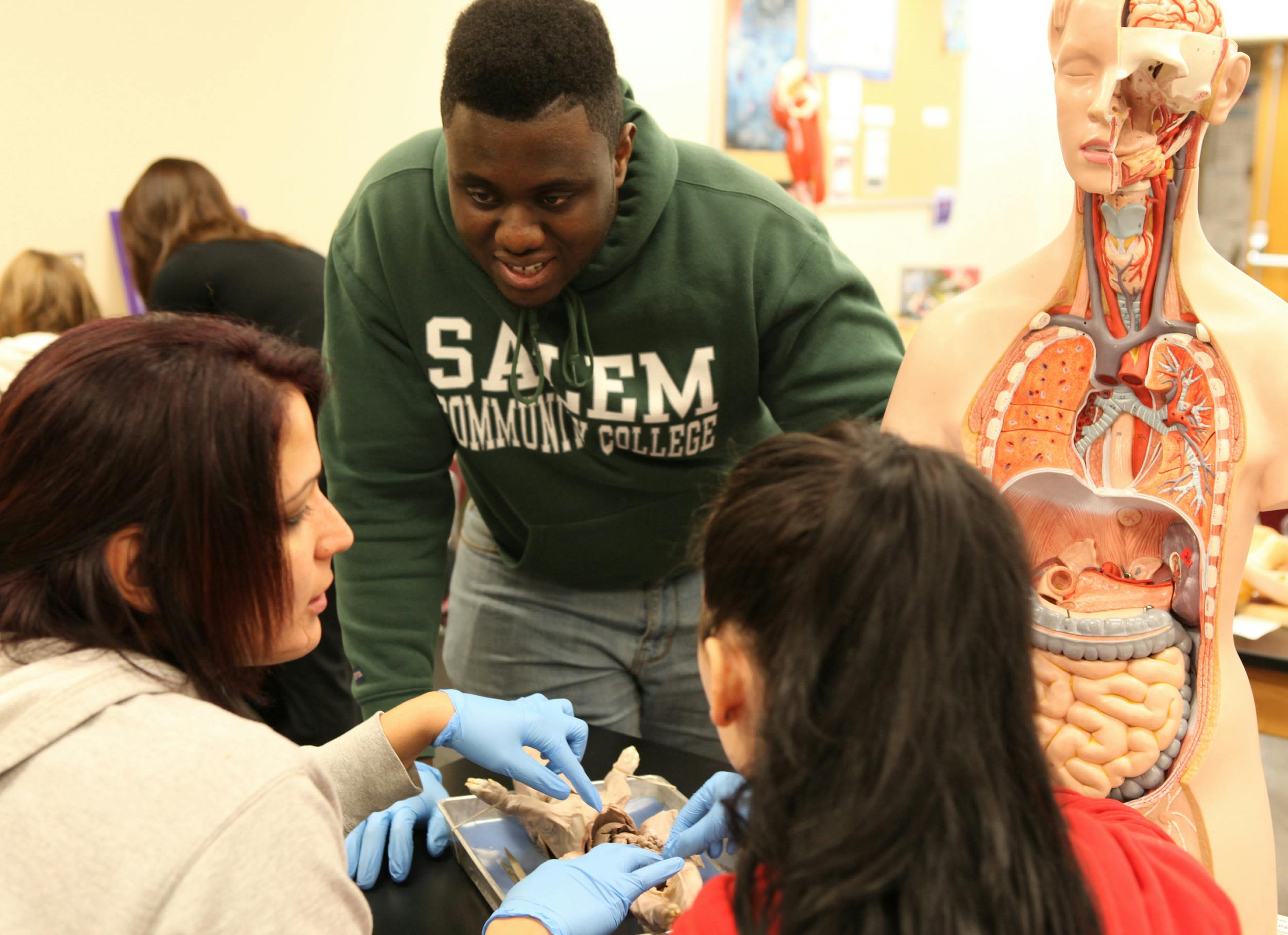 Students in classroom
