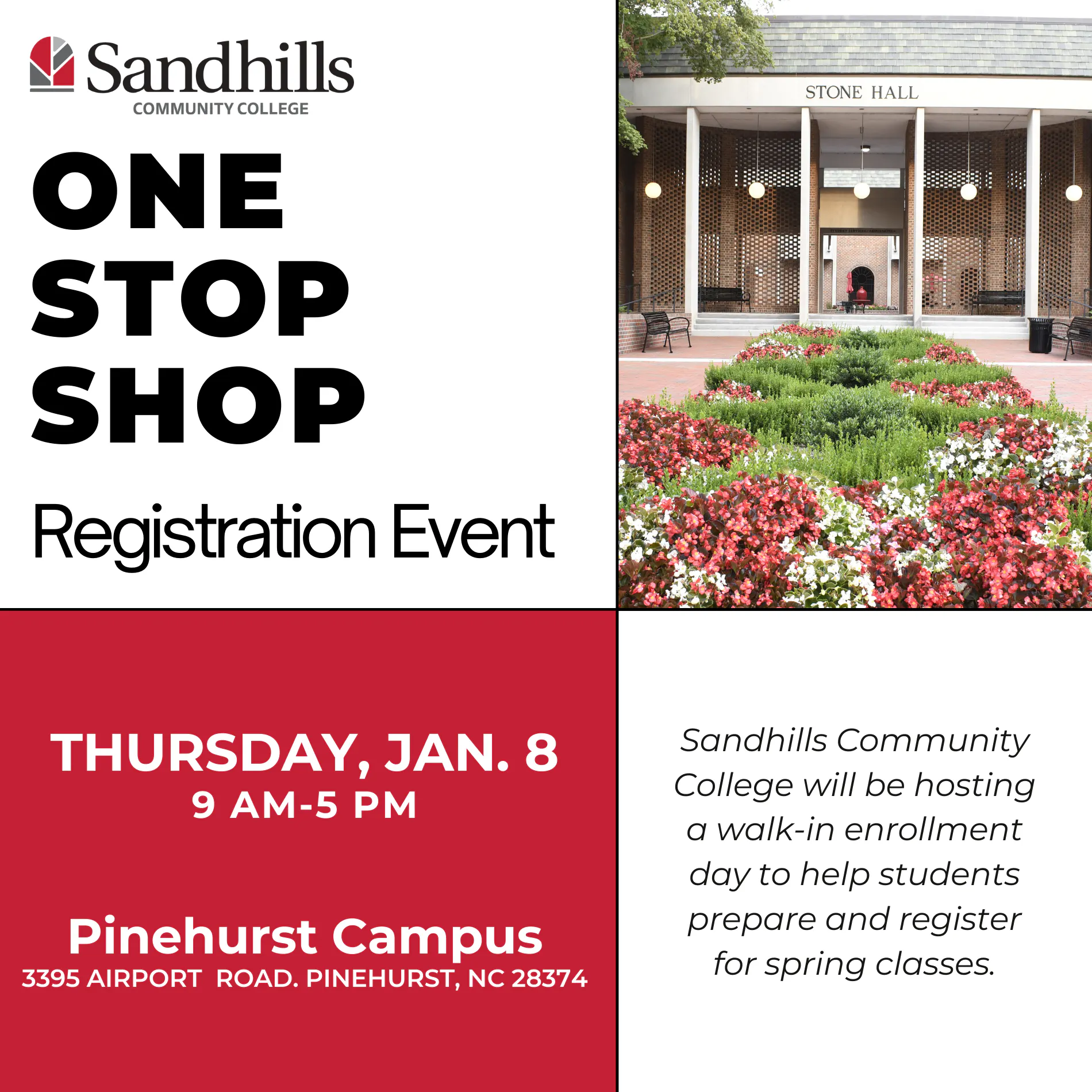 Pinehurst Spring Registration Event