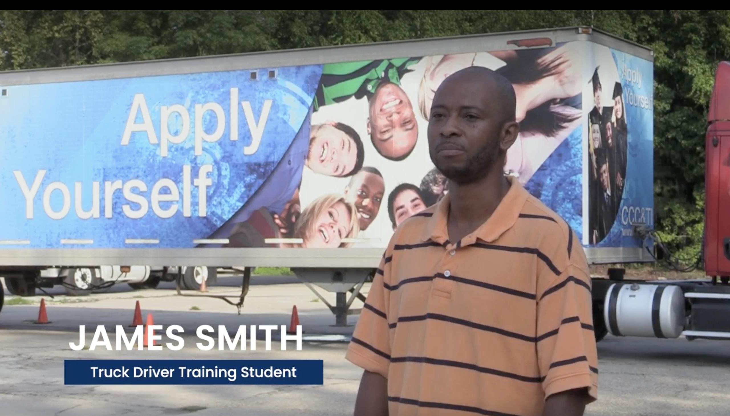 James Smith - Truck Driving Training Student