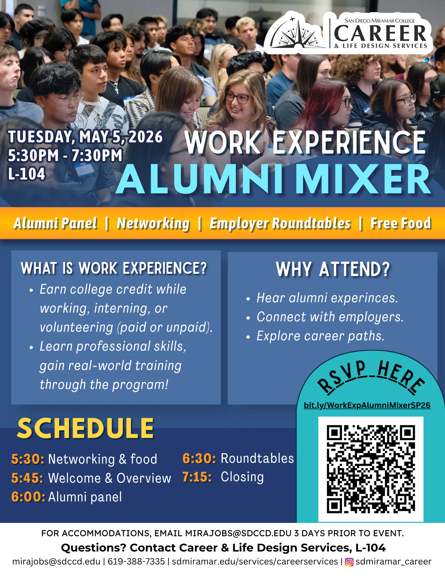 Work Experience Alumni Mixer