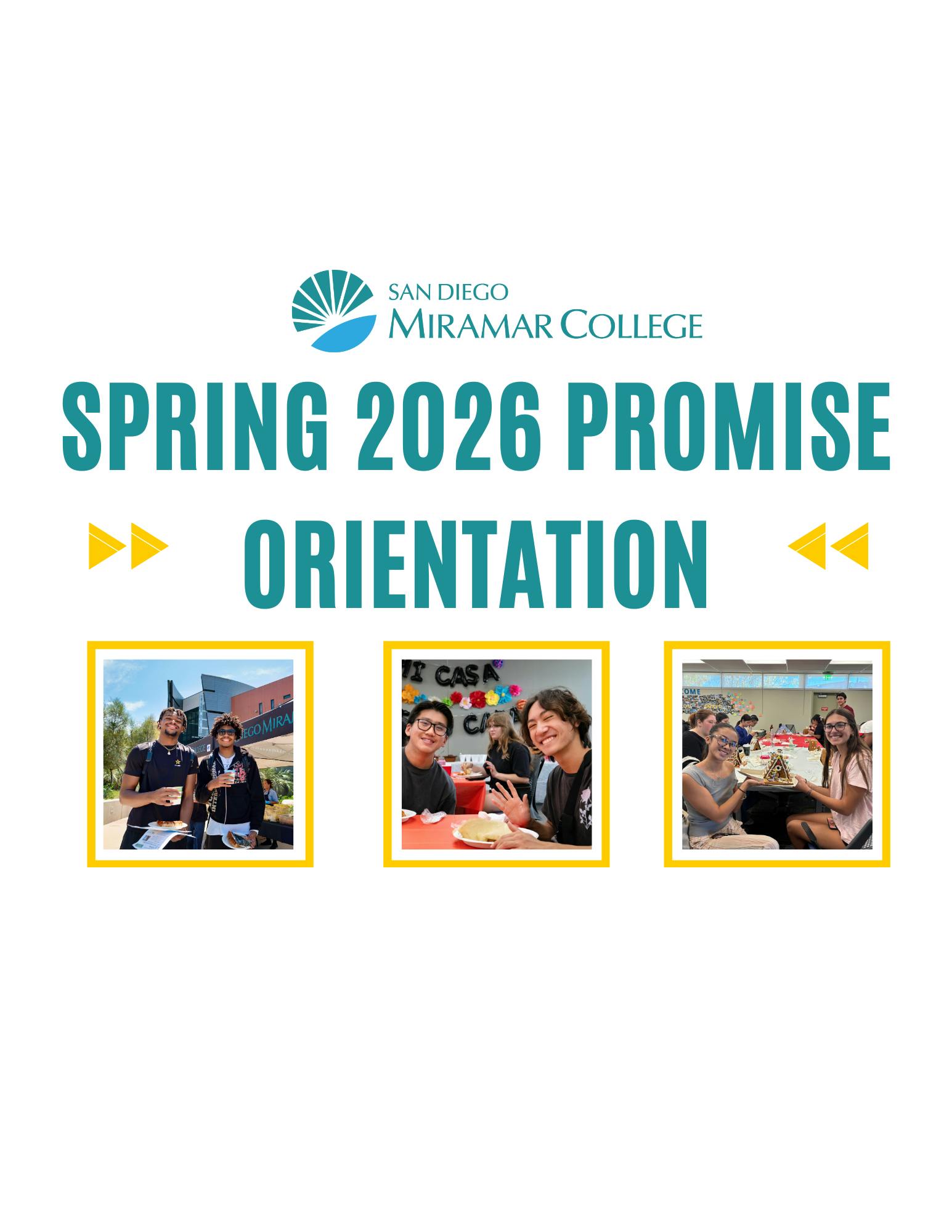 Spring 2026 Promise Orientation