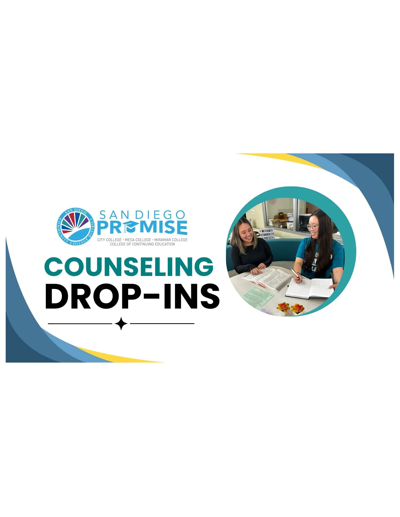 Spring 2026 Counseling Drop-Ins