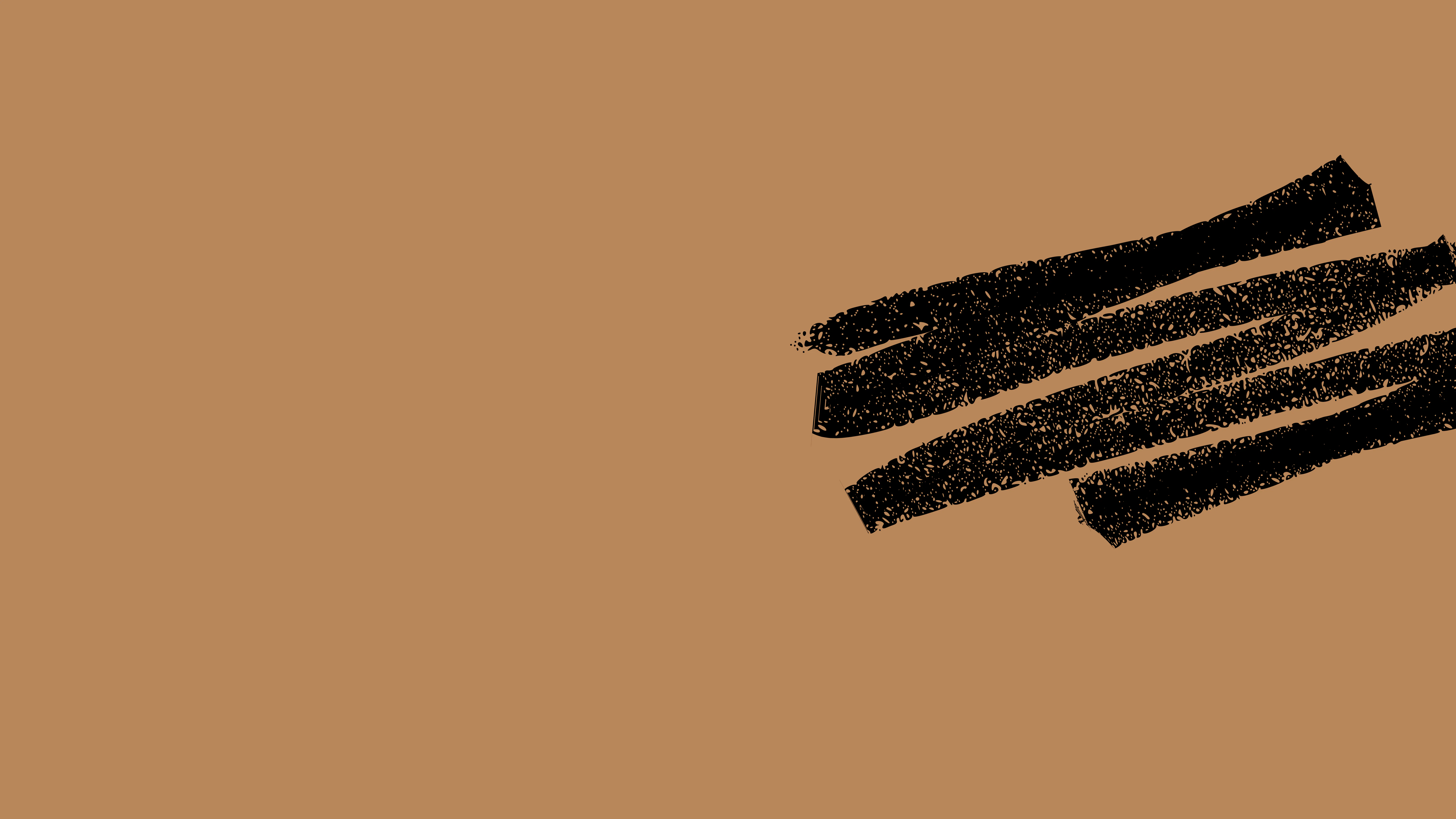 SEMO brand background featuring copper color and black scribble design