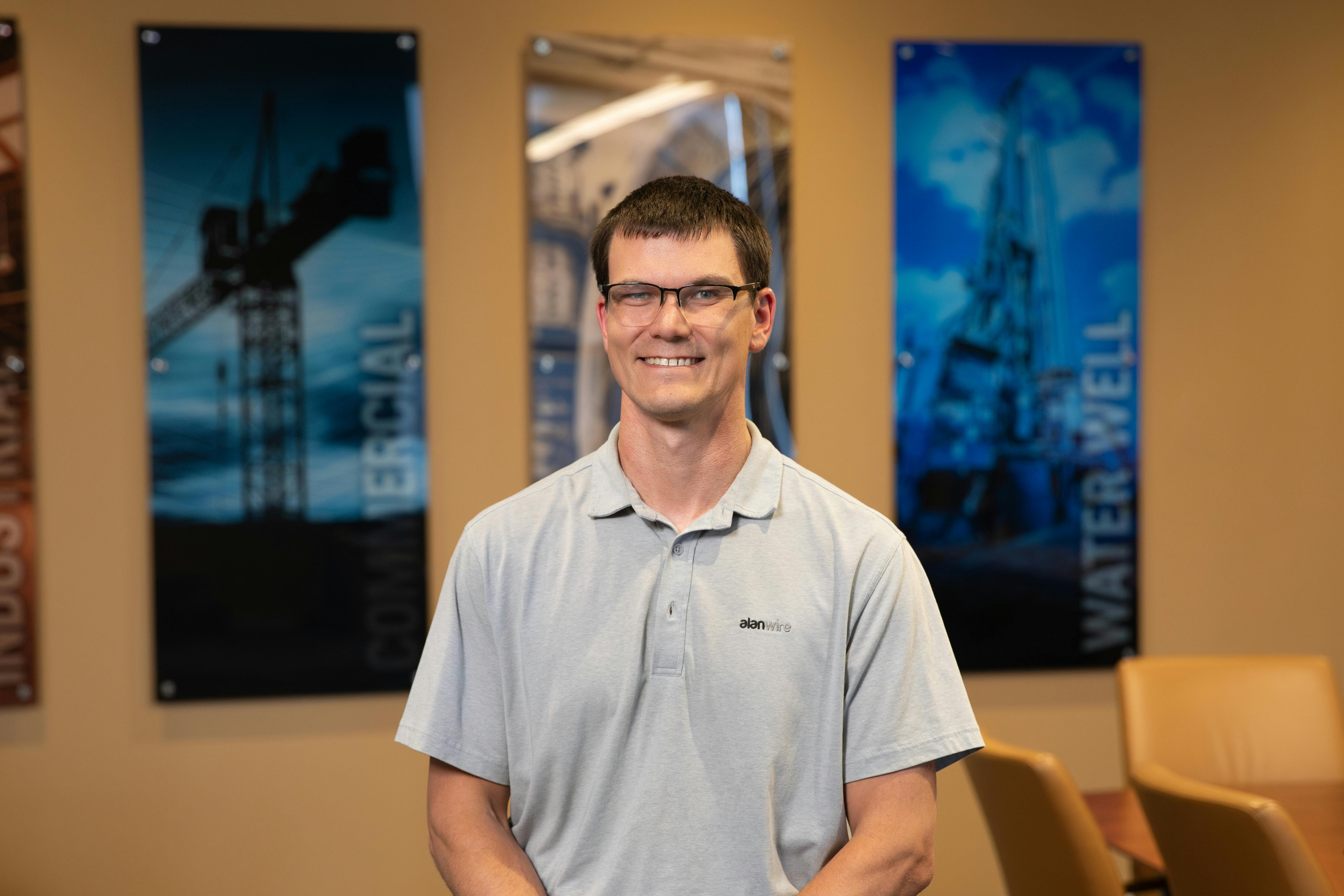 Chris, director of operations at Schaefer's Electrical Enclosures