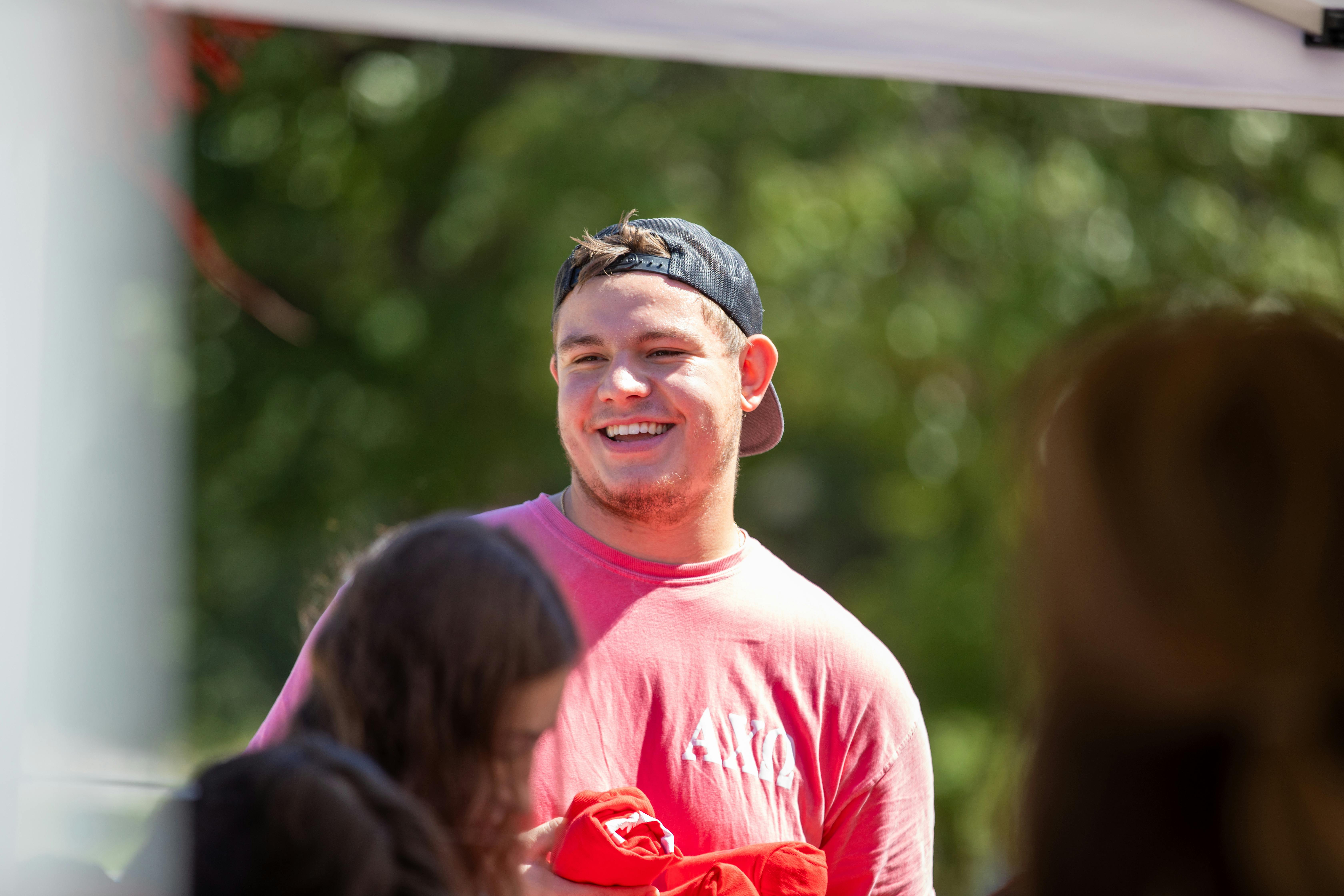 Student on SEMO Campus