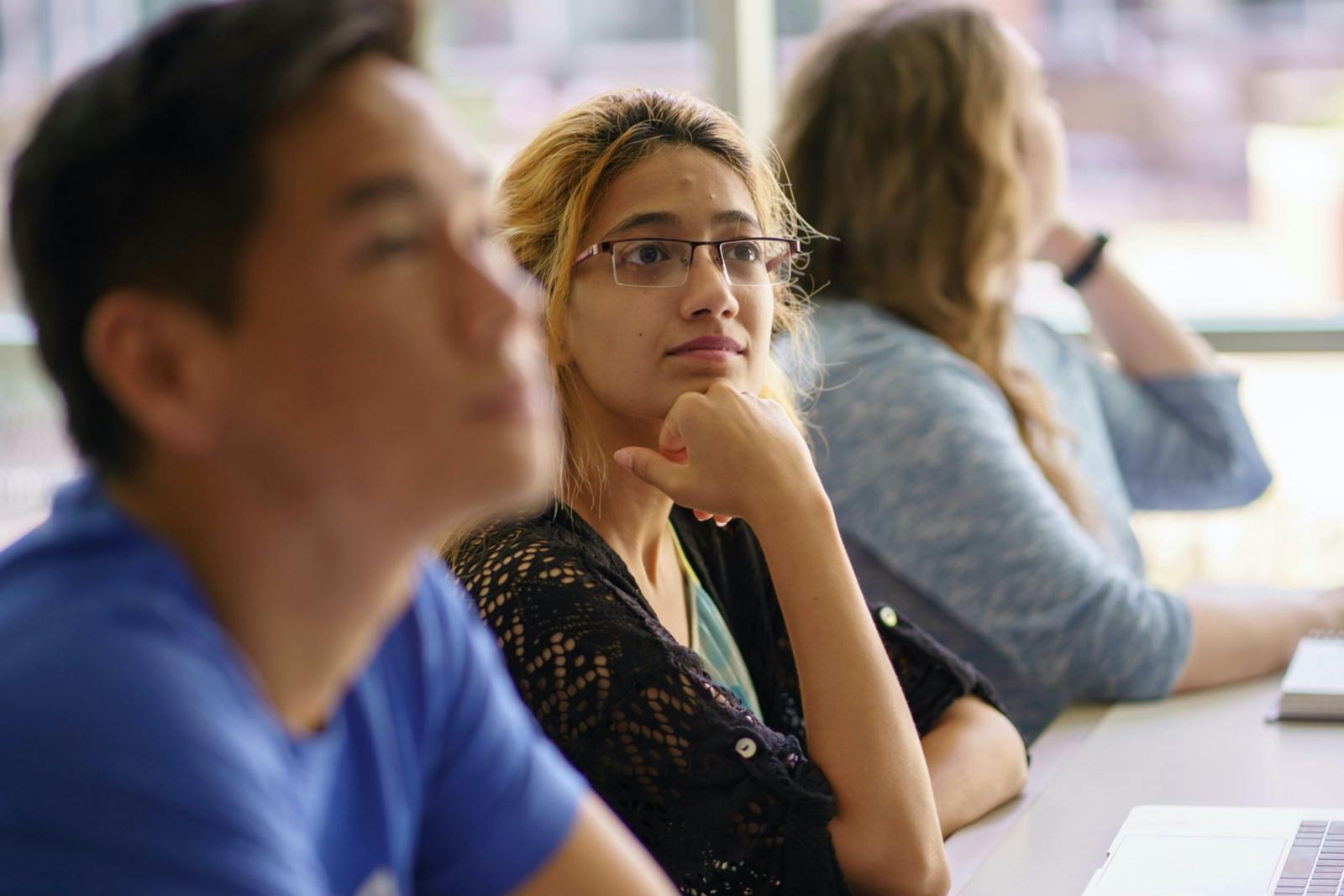 Students in classroom
