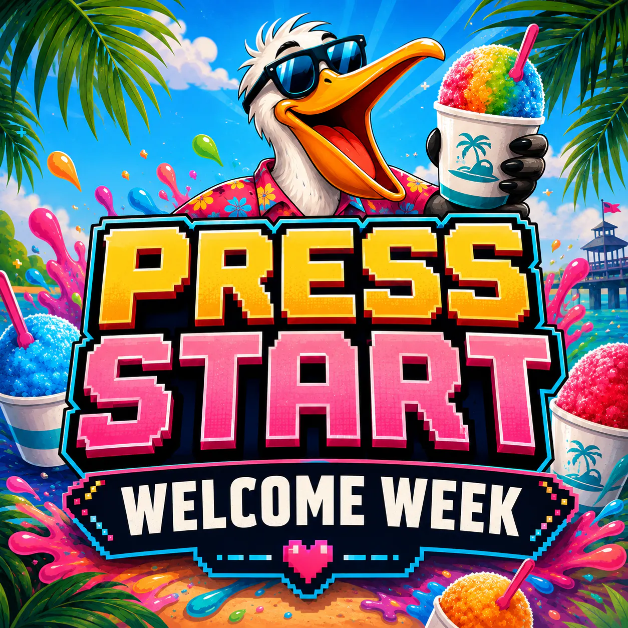 PRESS START with Pelican SnoBall-OCH