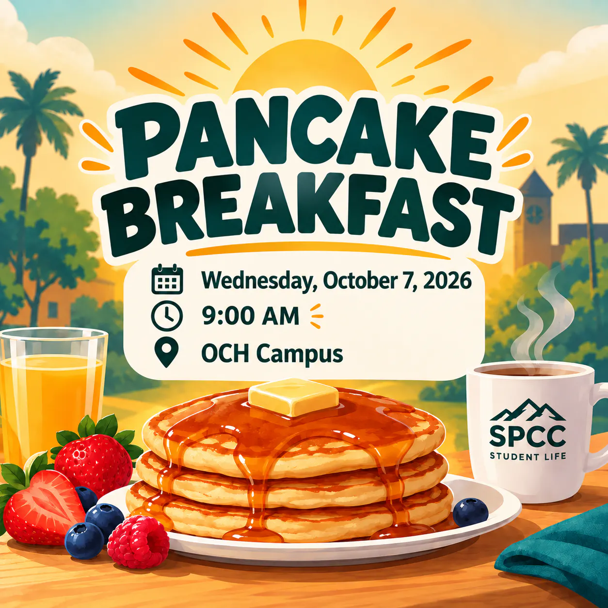 Pancake Breakfast - OCH