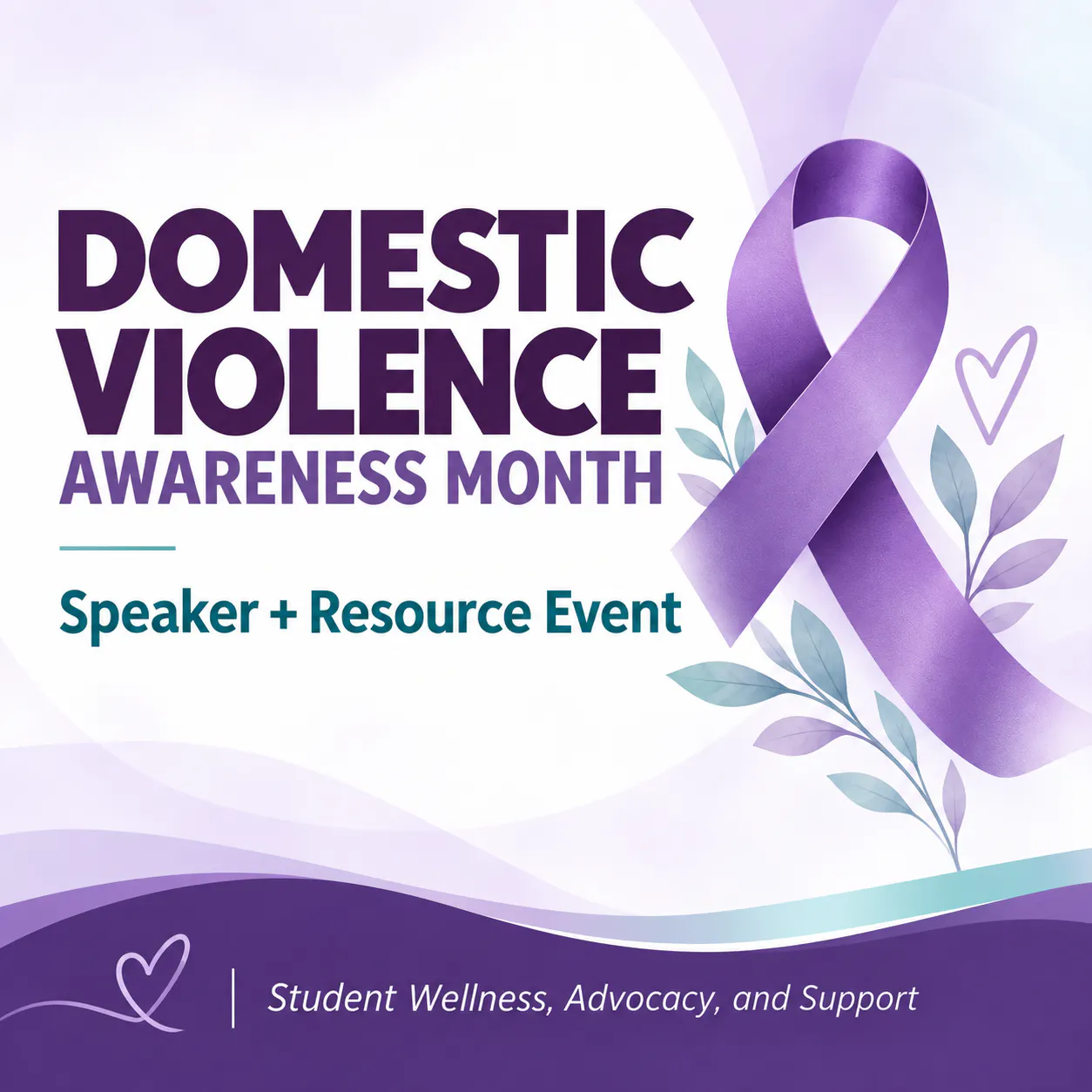 Domestic Violence Awareness- OCH