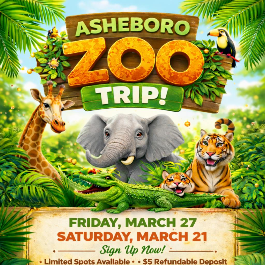 Asheboro Zoo Trip – Saturday Group Visit