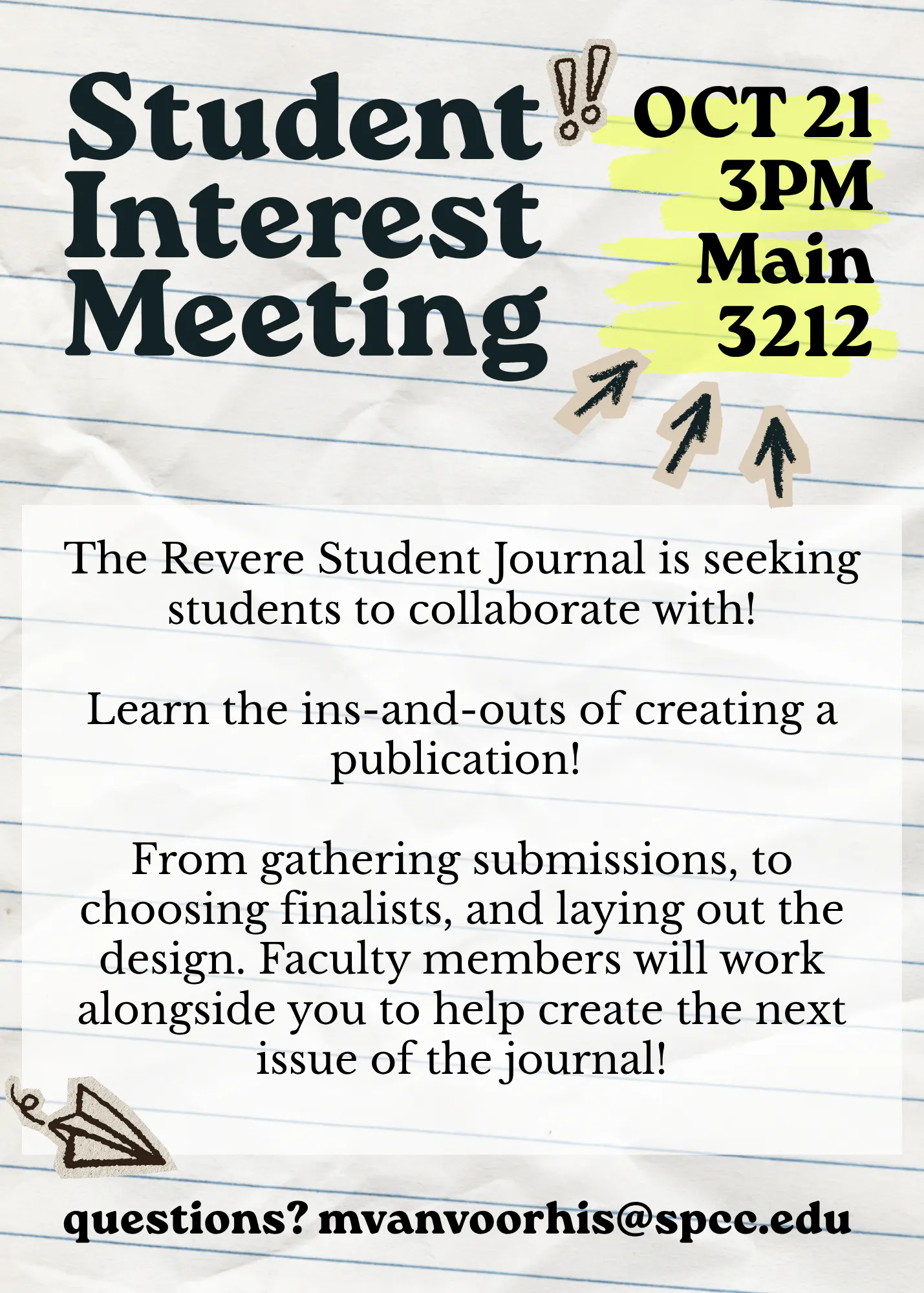Revere: Student Interest Meeting - OCH