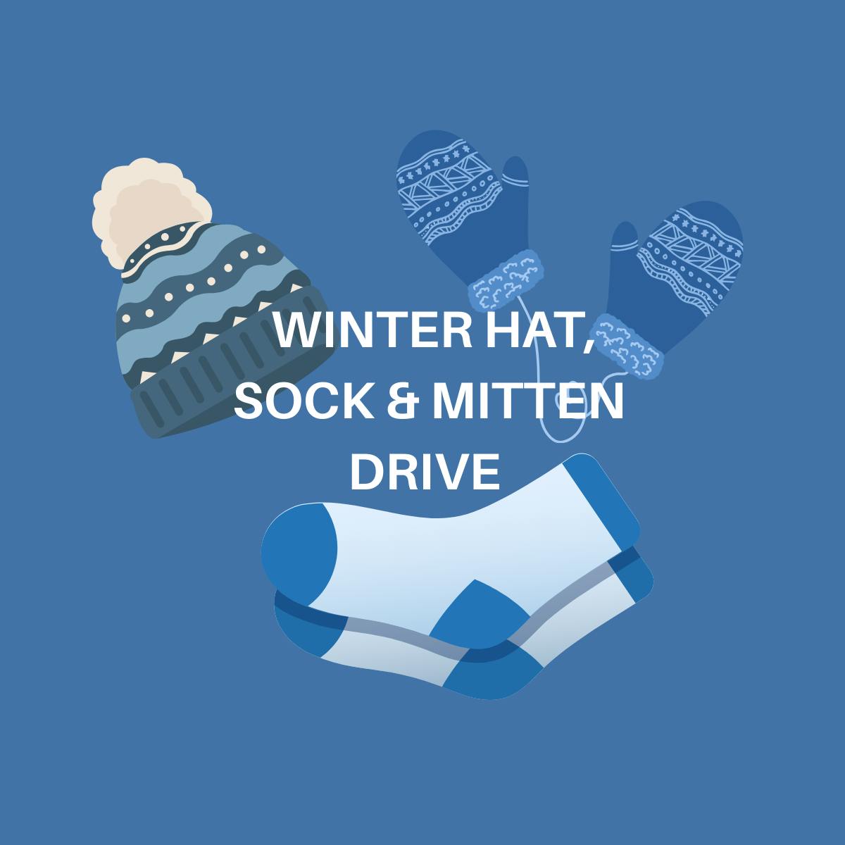 Winter Hat, Sock and Mitten Drive