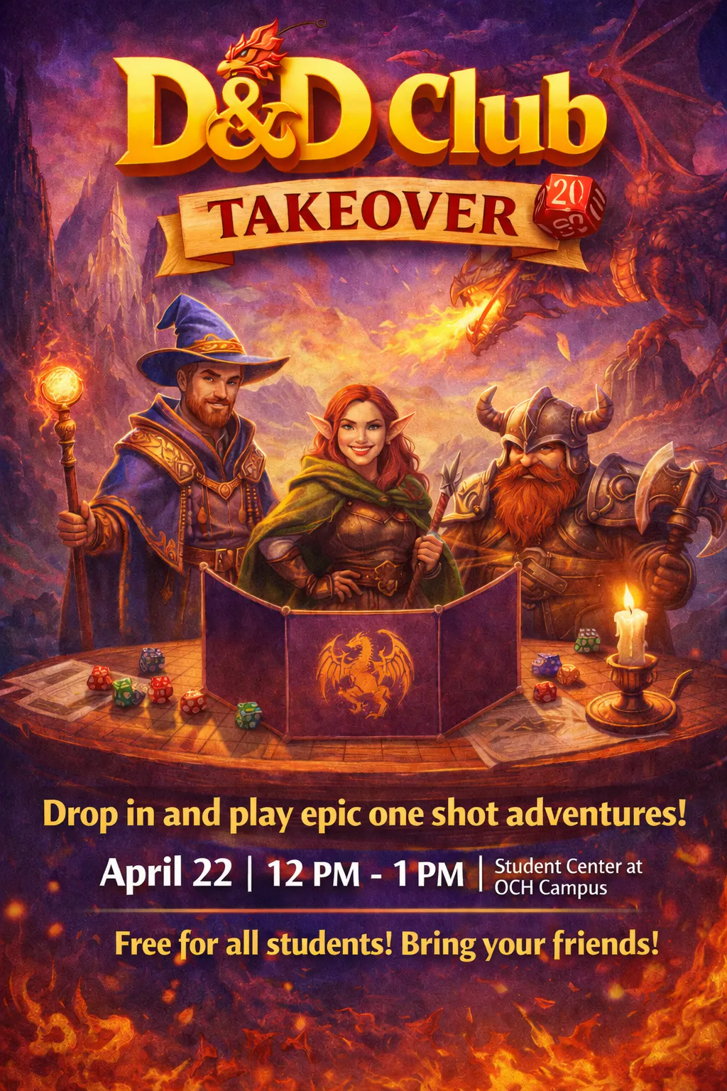 D&D Club Takeover- OCH