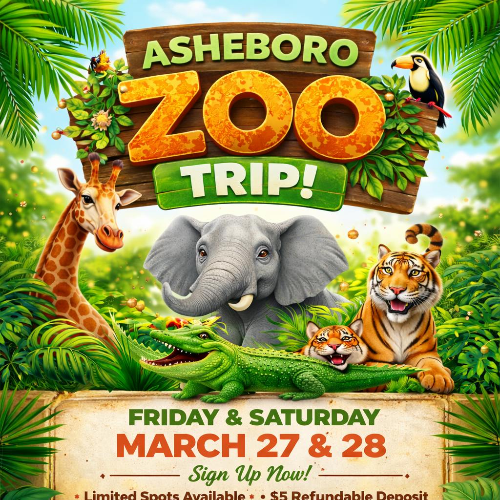 Asheboro Zoo Trip – Friday Group Visit