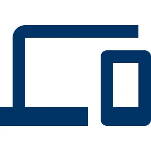 Laptop and phone icon