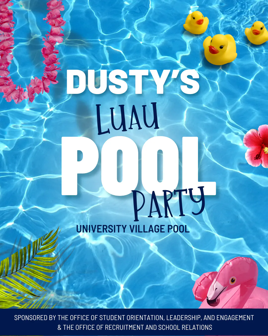 Dusty's Luau Pool Party