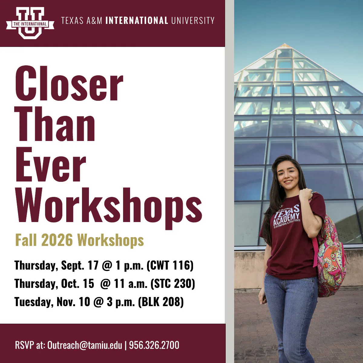 Closer Than Ever Workshops - Fall 2026