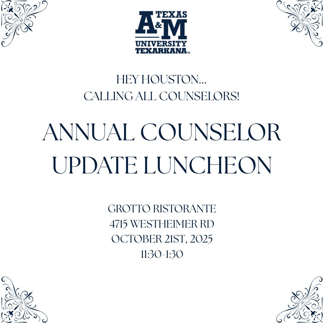 Houston Counselor Lunch