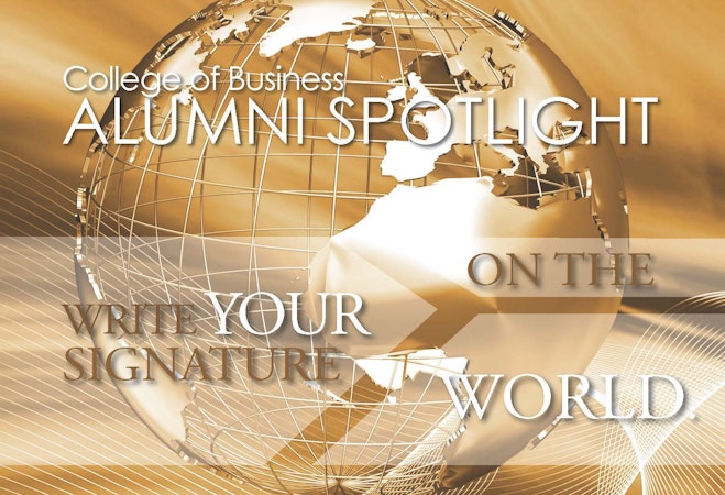 COB Alumni Spotlight Front Cover