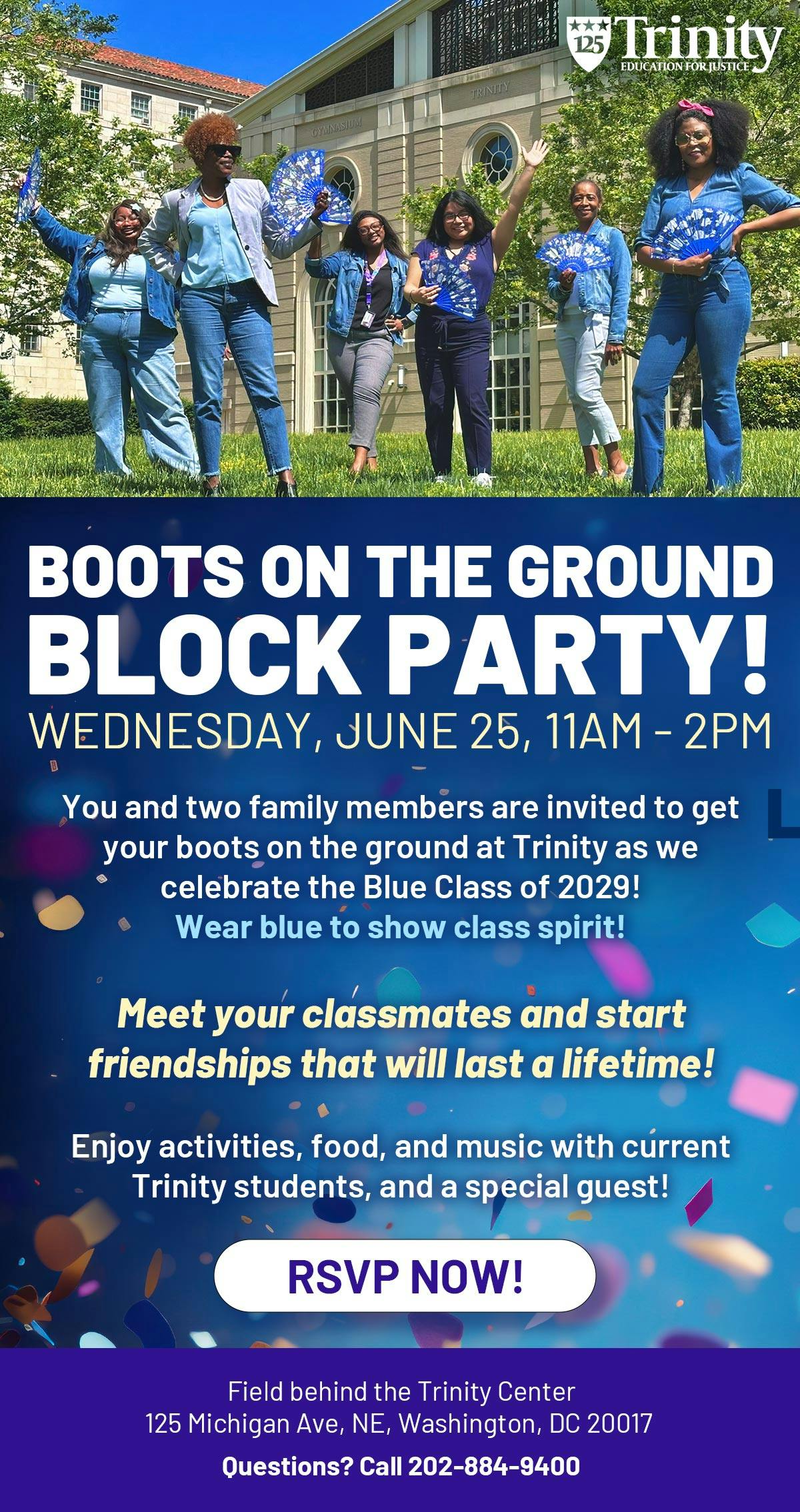 Block Party - Admissions, College of Arts & Sciences
