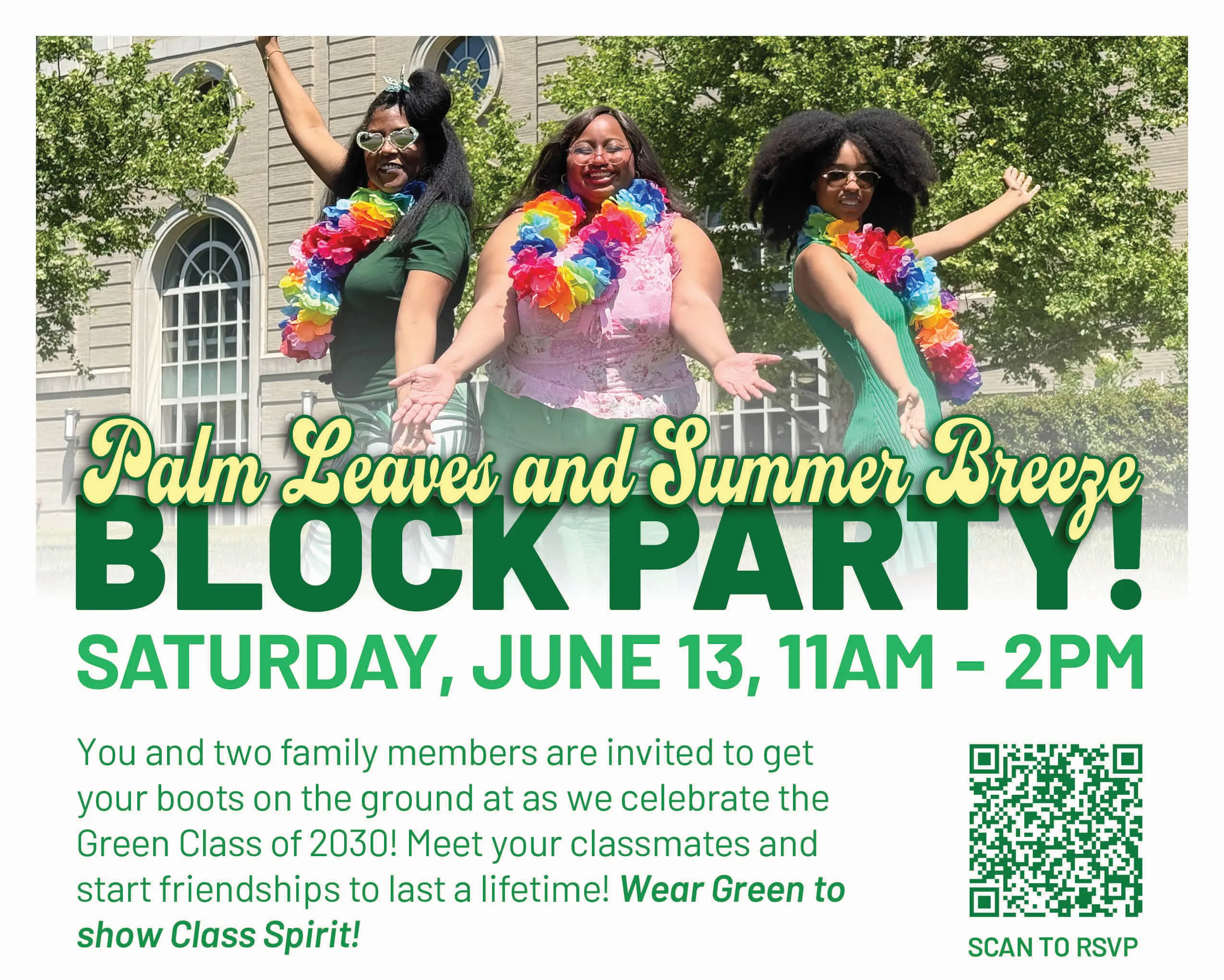 Block Party - Admissions, College of Arts and Sciences