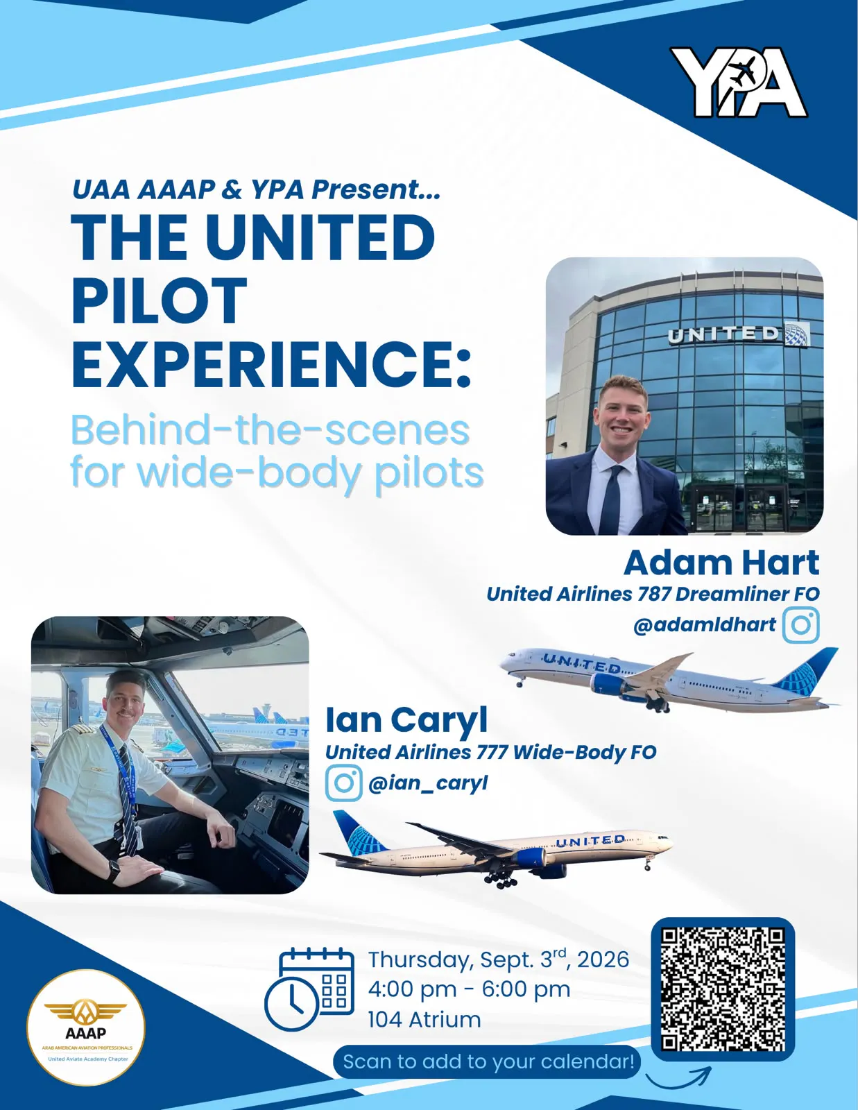 Guest Speakers: Adam Hart and Ian Caryl