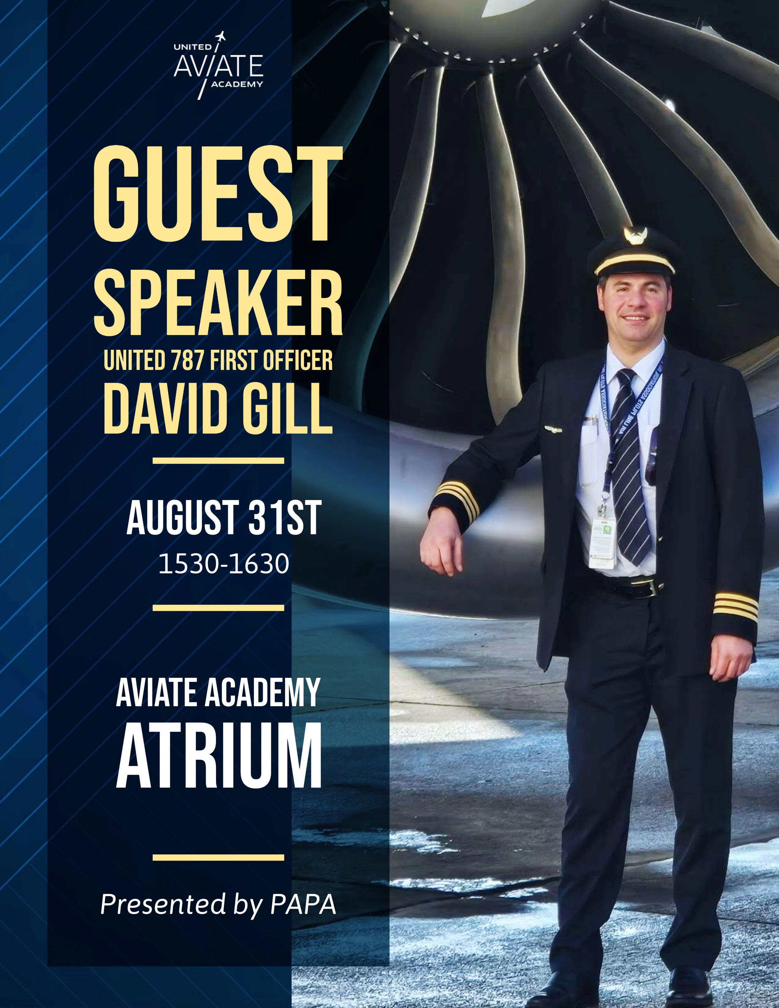 Guest Speaker - UA FO David Gill