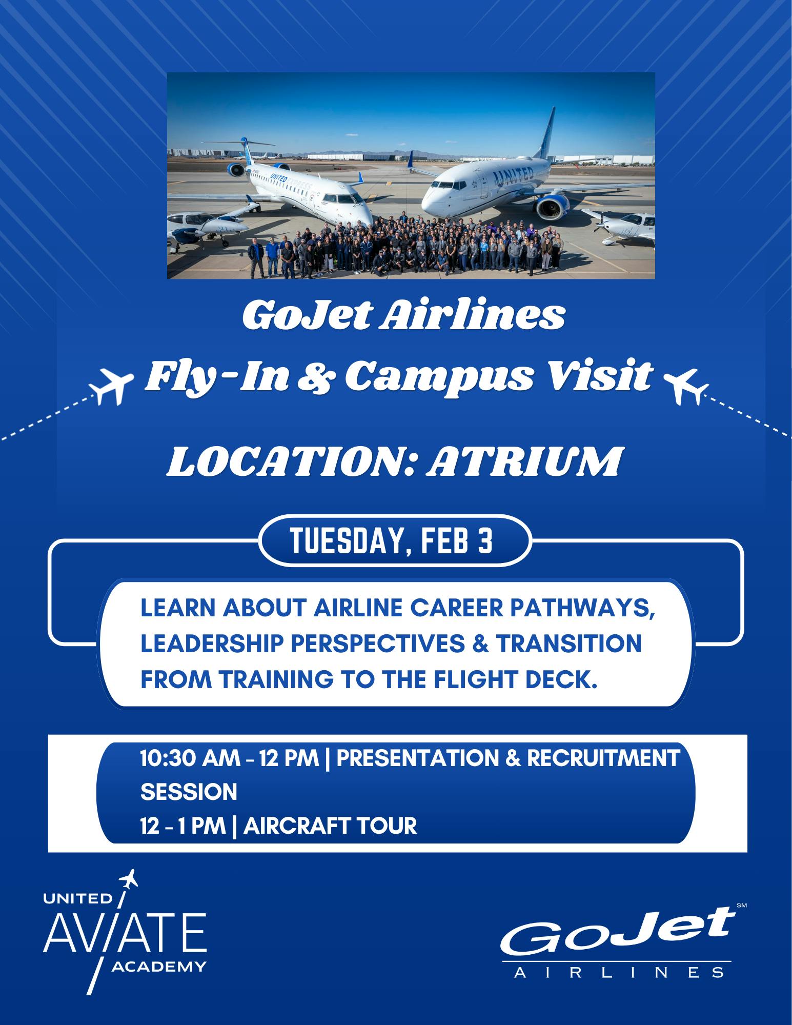 GoJet Fly-In & Campus Visit