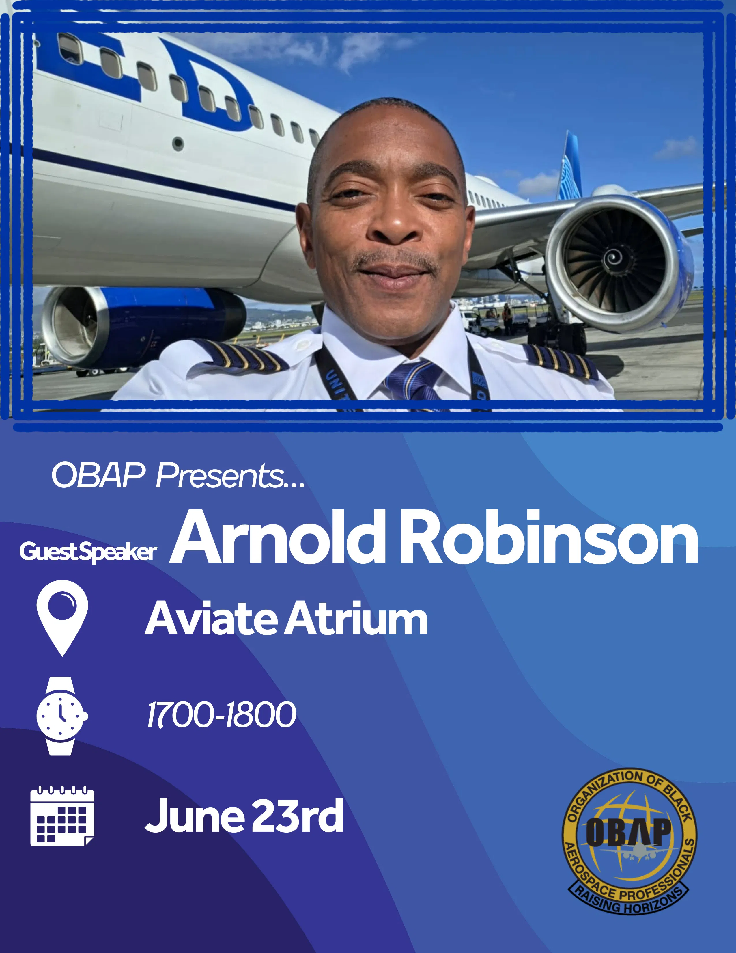 OBAP Guest Speaker Arnold Robinson