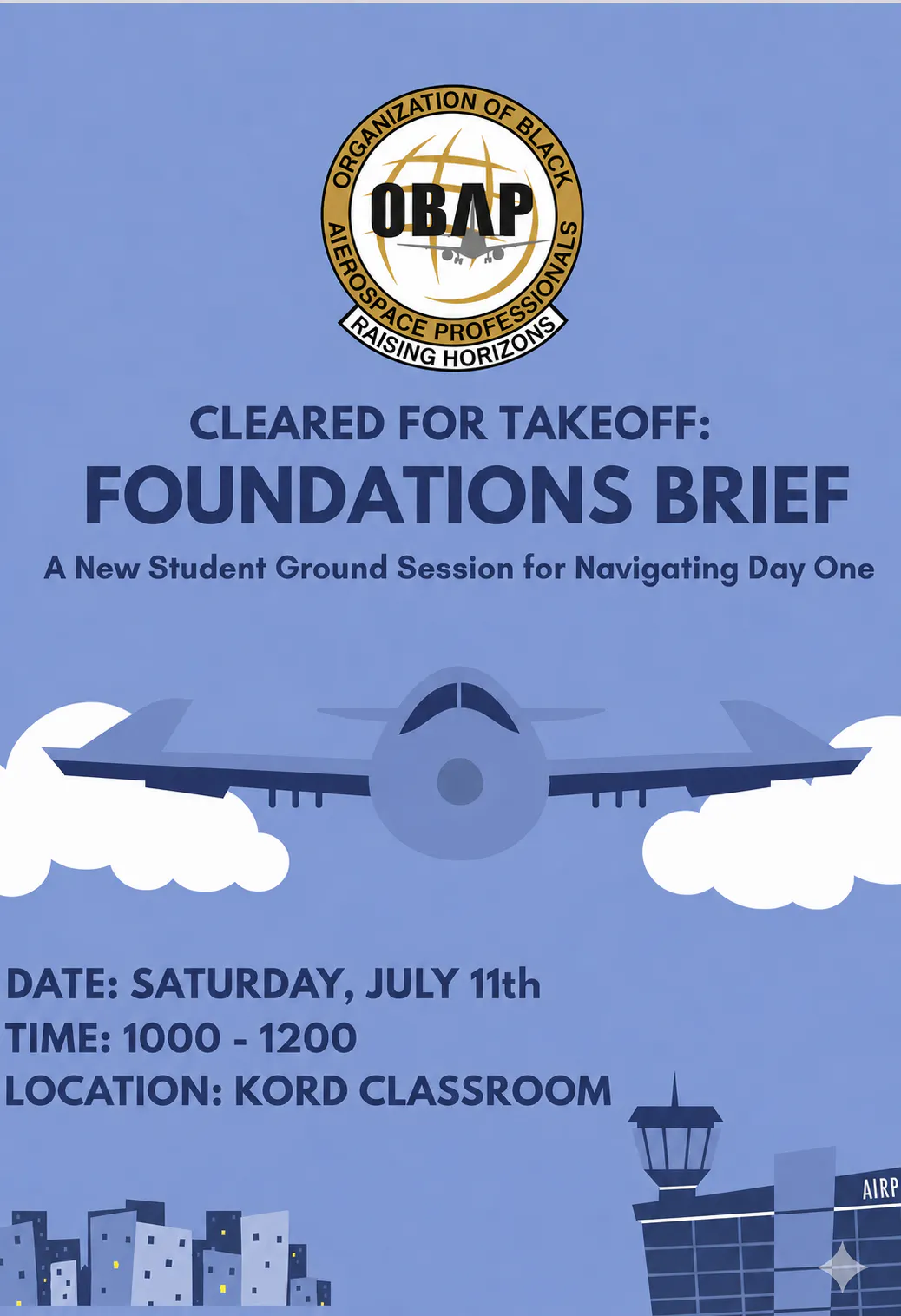 OBAP Presents: Cleared for Takeoff