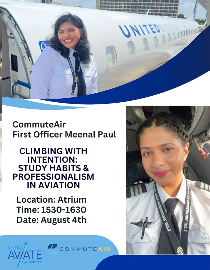 UAA Presents: "Climbing with Intentions: Study Habits & Professionalism in Aviation" (Current Students Only)