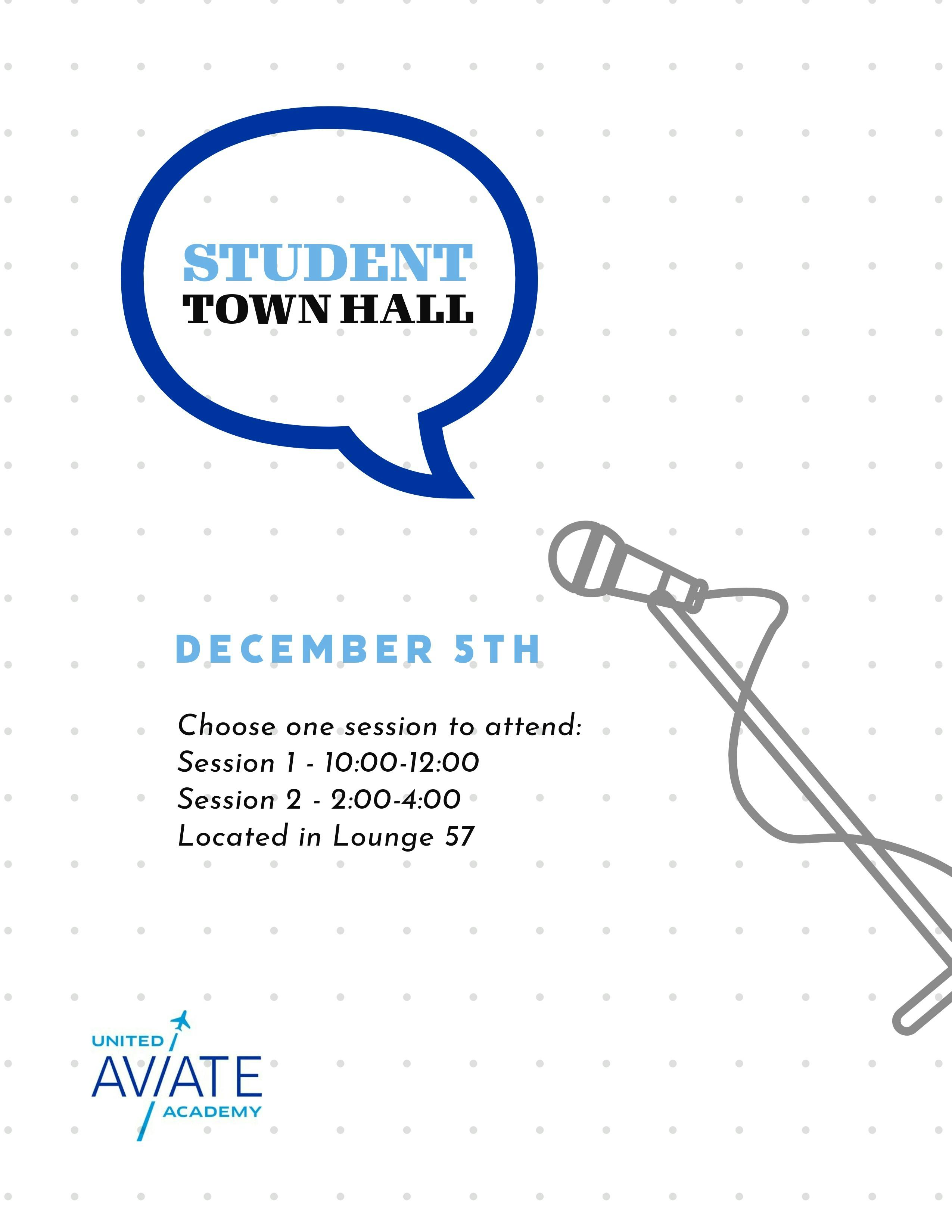 Student Townhall Session 2: Current Students Only