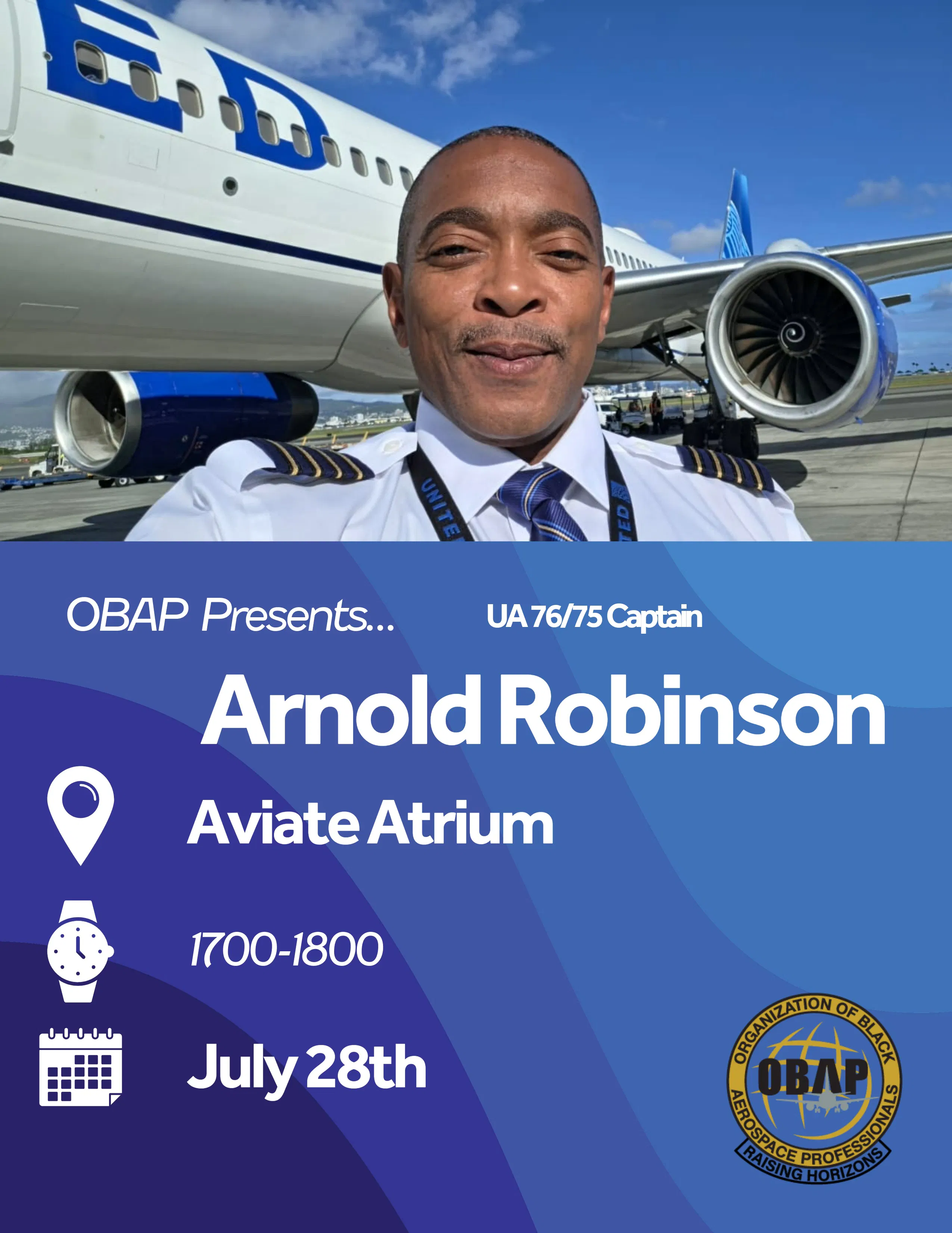 OBAP Guest Speaker Arnold Robinson