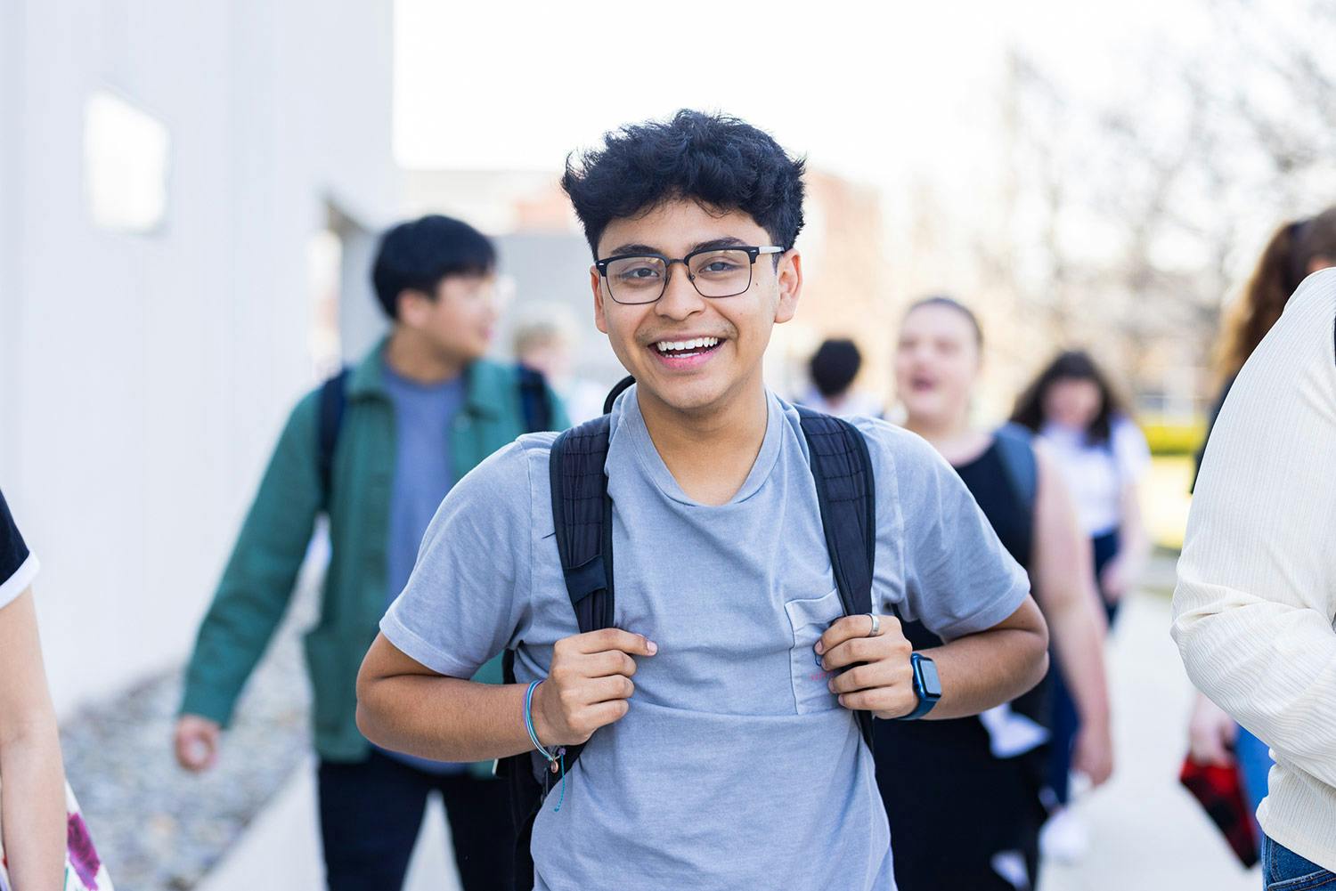 University of Valley Forge student walking