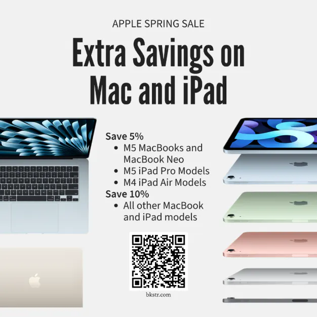 Campus Store: Spring Apple Sale