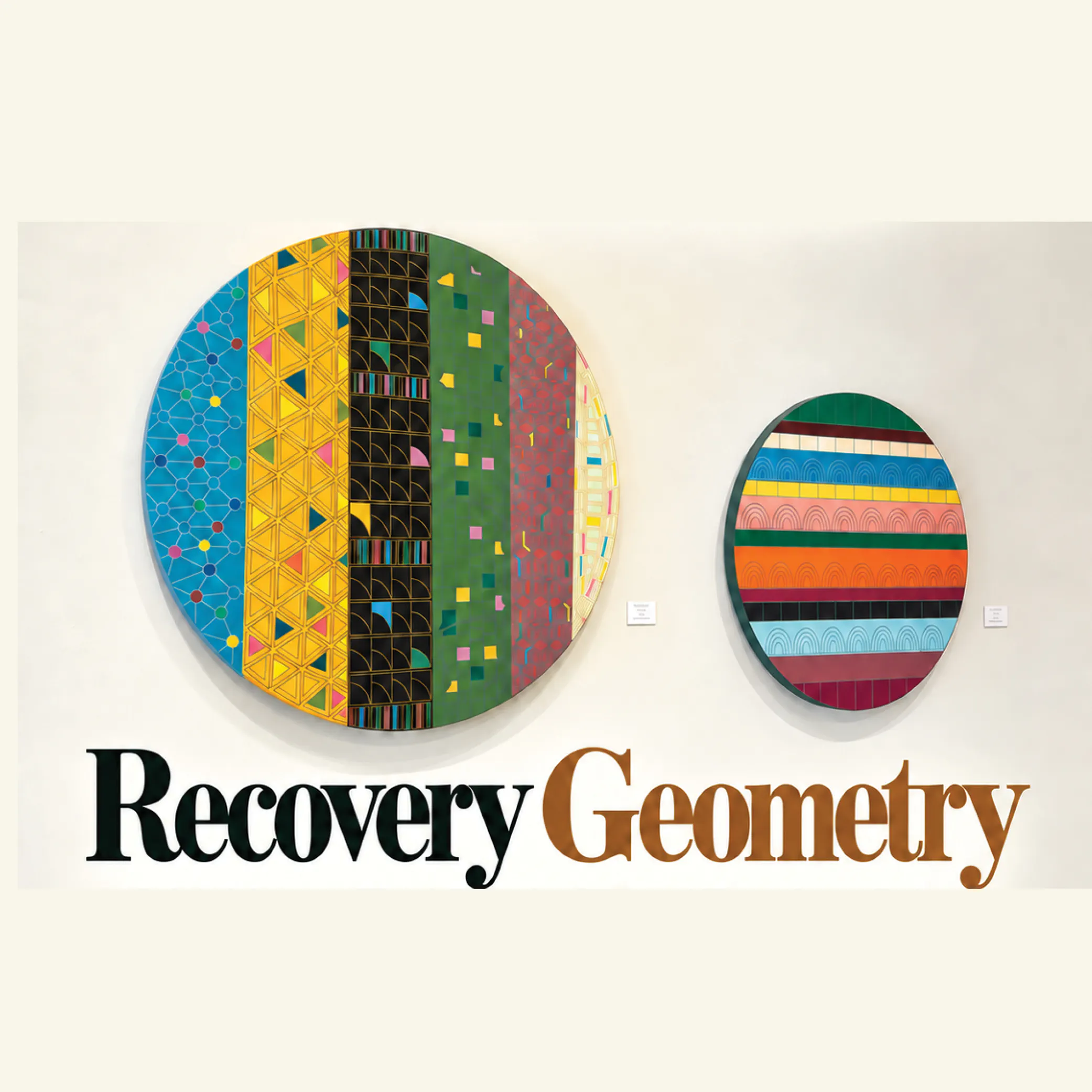 Recovery Geometry.  Exhibition by Artist Louis Vega Treviño