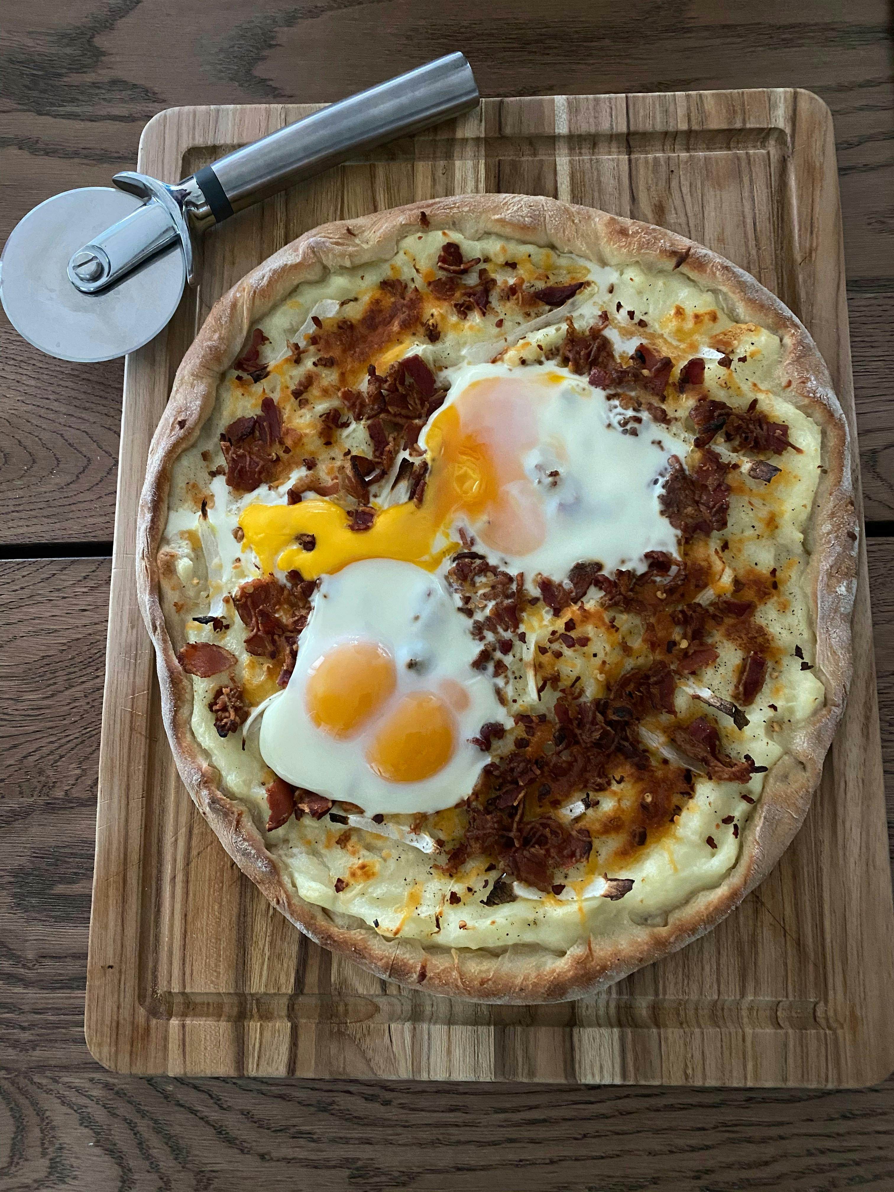 Fuel Your Focus: Breakfast Pizza