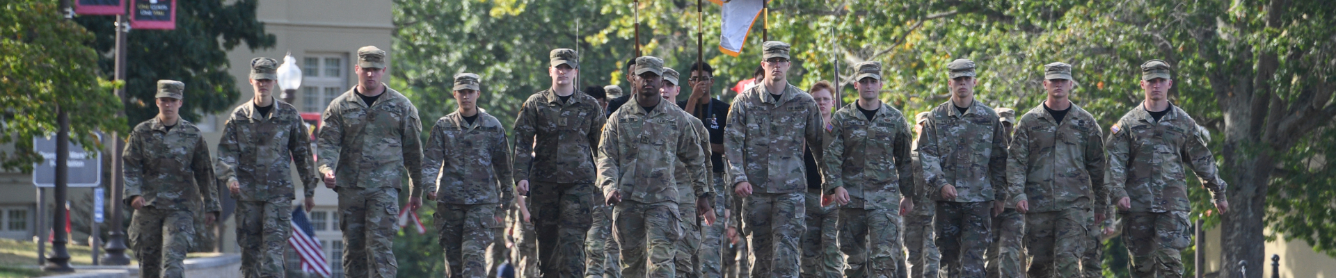 Cadets marching